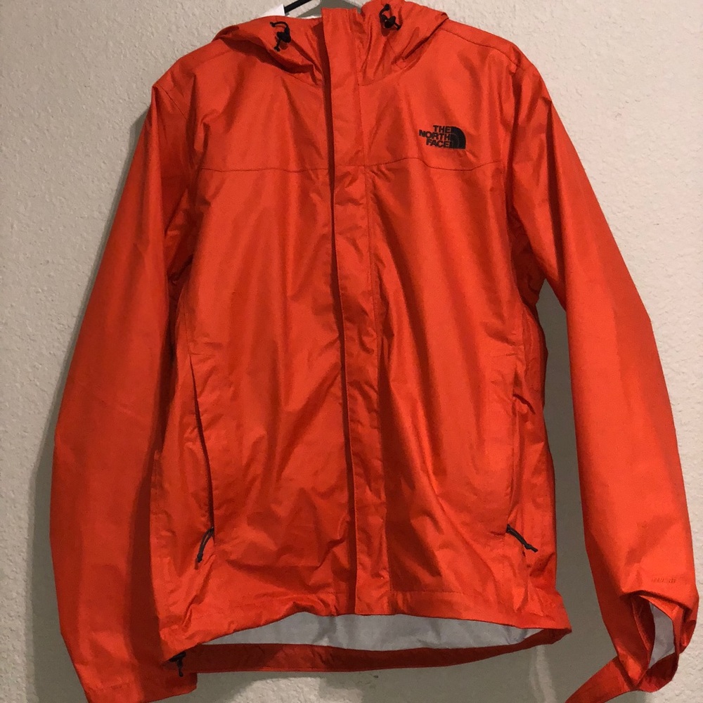 The North face rain coat
